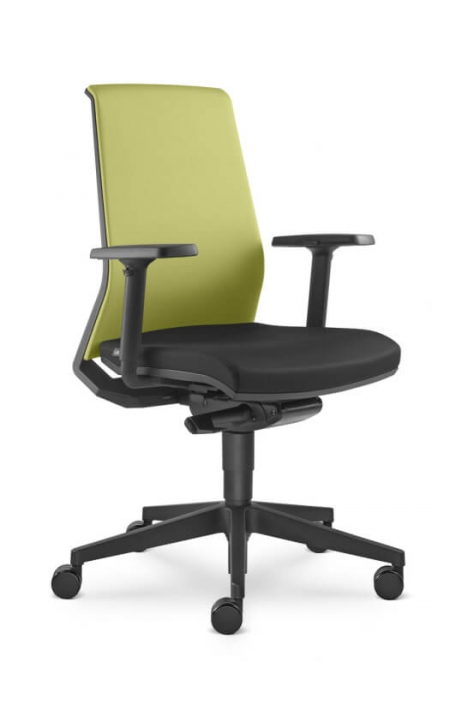 LD SEATING kancelářská židle Look 370-AT čalouněný opěrák