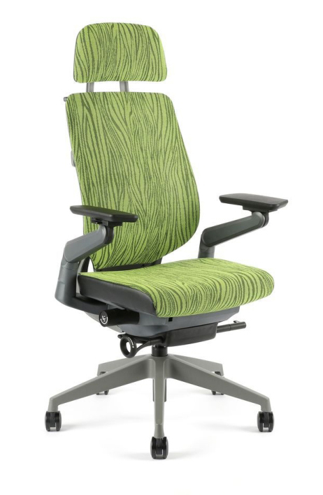 OFFICE PRO kancelářská židle Karme Mesh A-06 zelená žíhaná