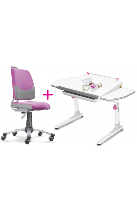 MAYER rostoucí set židle a stůl Actikid A3 růžový W58 