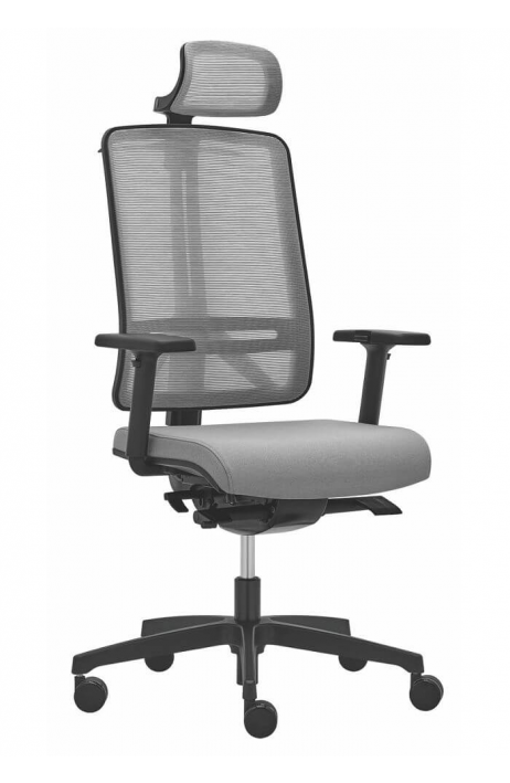 RIM kancelářská židle FLEXi 1104 s hlavovou opěrkou - skladem