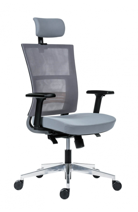 ANTARES kancelářská židle Next PDH šedá skladem