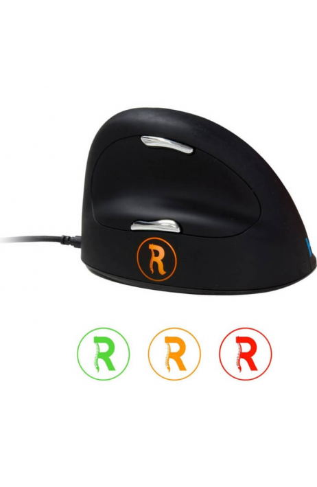 R-GO Tools vertikální myš RGOBRHEMLR drátová