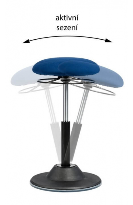 ANTARES balanční židle Hola blue skladem