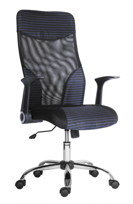 ANTARES kancelářská židle Wonder Large modrý proužek 