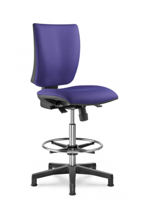 LD SEATING kancelářská židle Lyra 206-SY vysoký píst s kruhovou oporou