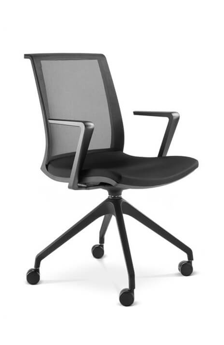 LD SEATING konferenční židle Lyra Net 203 F95-BL 