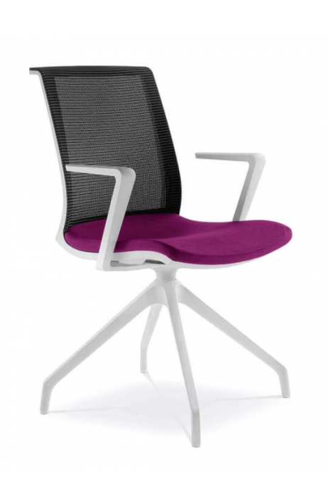 LD SEATING konferenční židle Lyra Net 213 F90-WH 