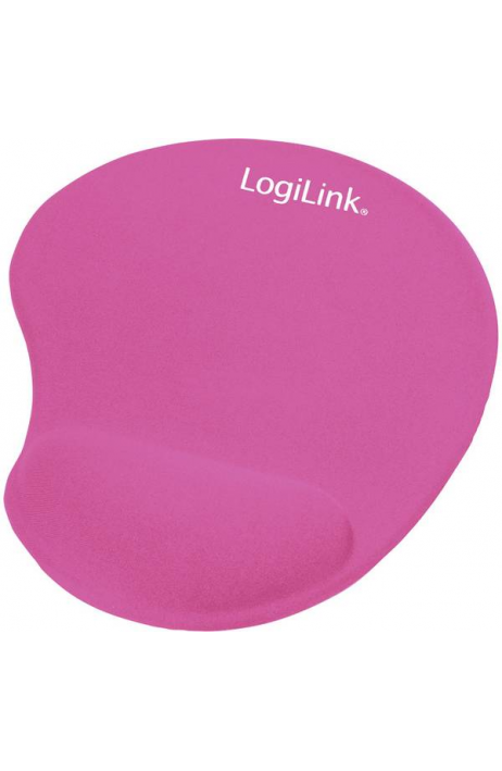 LogiLink gelová podložka pod myš ID0027P pink 