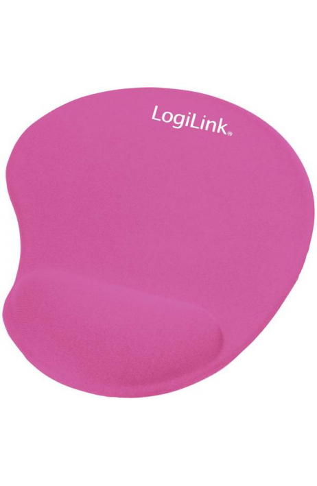 LogiLink gelová podložka pod myš ID0027P pink