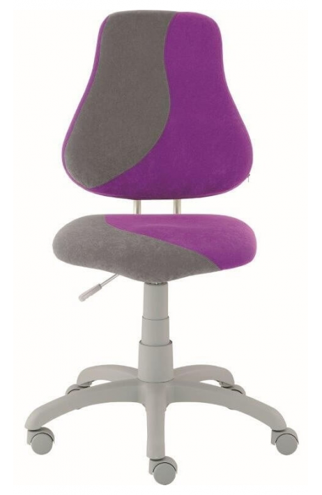 ALBA dětská rostoucí židle Fuxo S-line FUX0264 fialovo-šedá