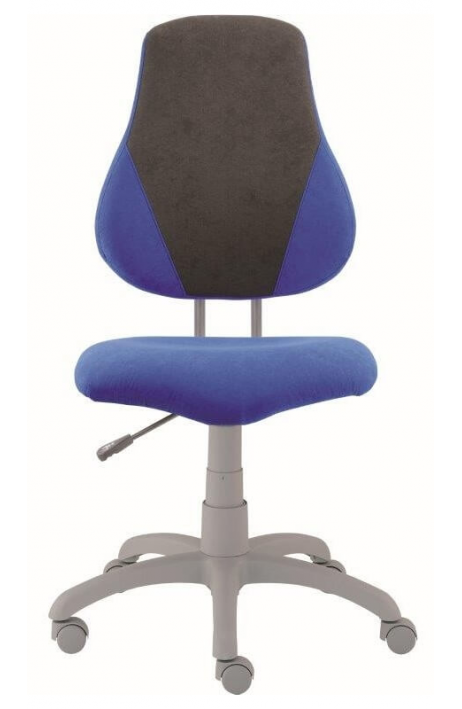 ALBA dětská rostoucí židle Fuxo V-line FUX0003 modro-šedá
