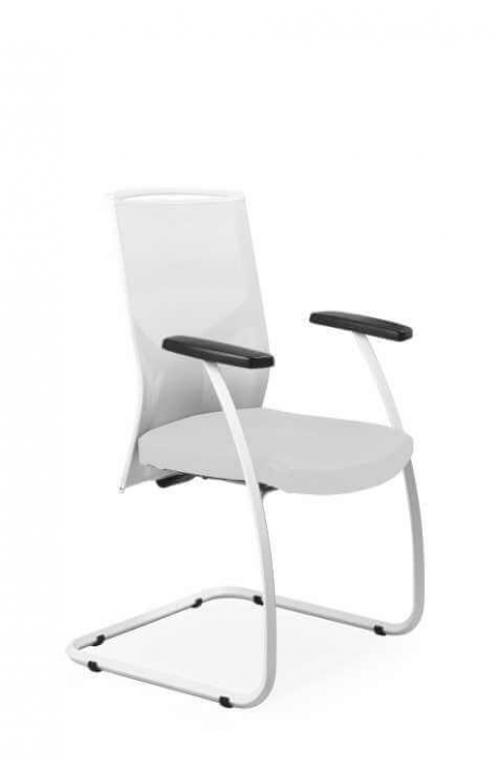 MAYER zdravotnická židle Prime Mesh 252 W síťovaný opěrák bílý rám