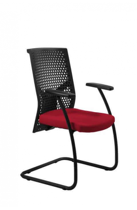 MAYER kancelářská židle Prime Zoom 251 S perforovaný opěrák černý rám