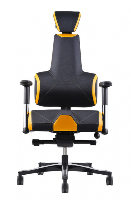 PROWORK zdravotní židle Therapia E+ Gamer Black/Orange