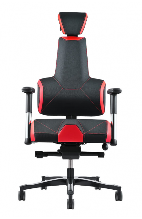 PROWORK zdravotní židle Therapia E+ Gamer Black/Red HX50/RX55