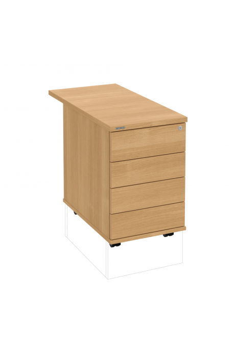 HOBIS kancelářský kontejner K 34 C PTO N 80 bezúchytkové otevírání