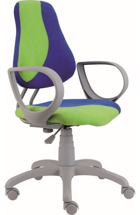 ALBA dětská rostoucí židle Fuxo S-Line zeleno-modrá