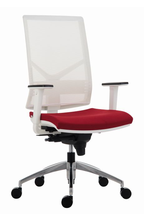 ANTARES kancelářská židle 1850 SYN Omnia ALU white 