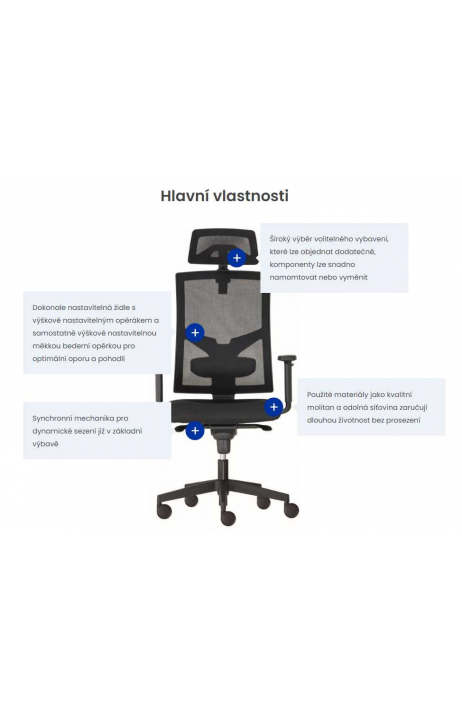ALBA kancelářské křeslo Game šéf 