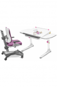 MAYER dětská rostoucí židle a stůl  MyChamp růžový W58