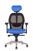 OFFICE PRO kancelářská židle Saturn modrá