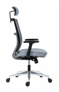 ANTARES kancelářská židle Next PDH šedá