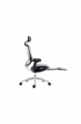 ANTARES kancelářká židle Bat Mesh PDH + výsuvná podložka na nohy