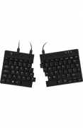 R-GO Tools ergonomická klávesnice Split USB Qwerty US černá