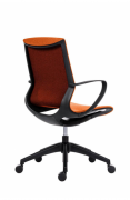 ANTARES kancelářská židle Vision BLACK/ NET ORANGE