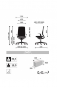 PROFIM kancelářská židle Accis Pro 150SFL lightgrey