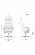 LD SEATING kancelářské křeslo Charm 800-SYS