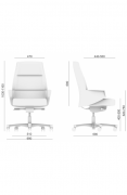 LD SEATING kancelářské křeslo Charm 810-SYS