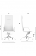 LD SEATING kancelářské křeslo Harmony Pure 850-H