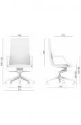 LD SEATING kancelářské křeslo Harmony Pure 852-H