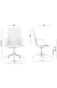 LD SEATING kancelářské křeslo Harmony Pure 852-RA