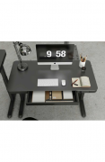 ERGO elektricky výškově nastavitelný stůl Workstation Black