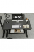 ERGO elektricky výškově nastavitelný stůl Workstation Black 120x60
