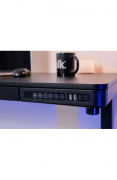 ERGO elektricky výškově nastavitelný stůl Workstation Black 120x60
