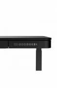 ERGO elektricky výškově nastavitelný stůl Workstation Black 120x60