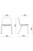 RIM konferenční židle Lambda LA 4002.090