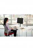 HUMANSCALE pracovní stanice Quick Stand jeden monitor malá platforma