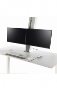 HUMANSCALE pracovní stanice Quick Stand dva monitory velká platforma