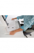 HUMANSCALE pracovní stanice Quick Stand jeden monitor velká platforma