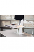 HUMANSCALE pracovní stanice Quick Stand jeden monitor velká platforma