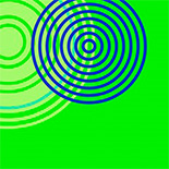 MAYER 2428 Actikid A2 093 zelený polyester s kruhy