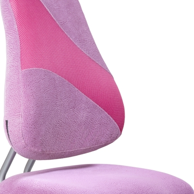 MAYER dětská rostoucí židle růžová AQUACLEAN/ růžová síťovina M1 405
