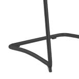 LD SEATING Theo 262-Z N1 ocelová podnož v povrchové úpravě černá prášková barva