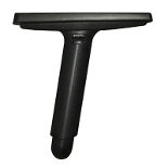 LD SEATING Ret+ 018 BR-209 výškově nastavitelné z měkčeného PU černé s loketníky