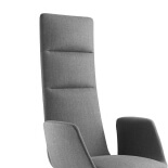 LD SEATING Harmony Modern vysoký celočalouněný opěrák