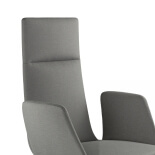 LD SEATING Harmony Modern středně vysoký celočalouněný opěrák